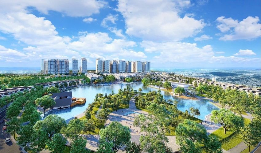 Chung cư The Flame Vine là việc dự án nằm trong tổng thể Hinode Royal Park