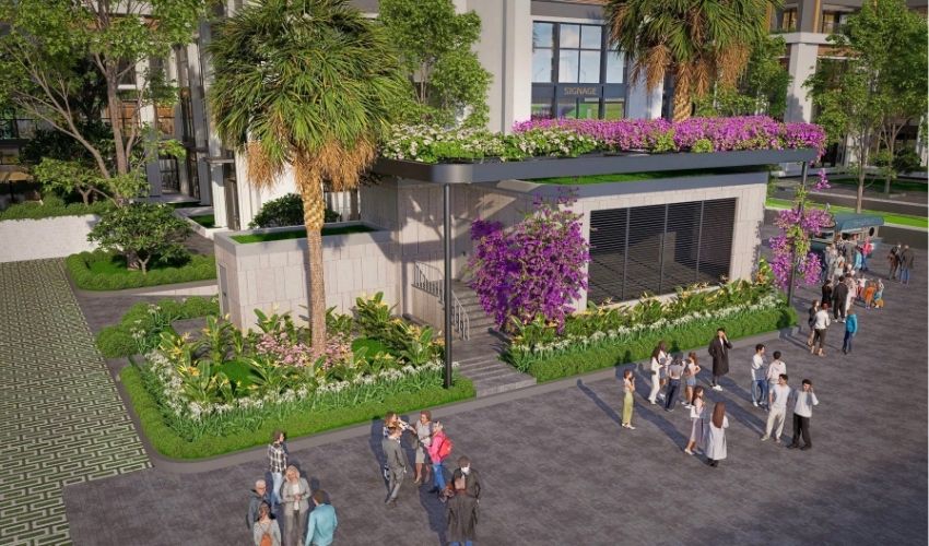 Giá bán chung cư The Flame Vine từ 75-80 triệu